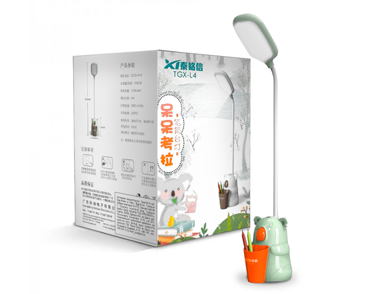 Настольная лампа светодиодная с аккумулятором TGX-L4 4W 3800-4100K USB (7535)