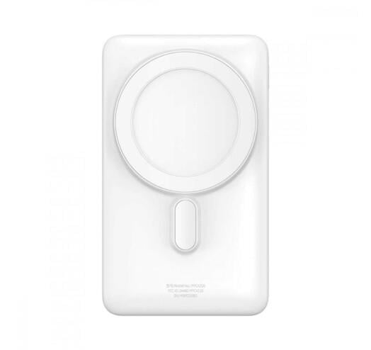 Портативная батарея Baseus Magnetic Bracket Wireless Fast Charge 10000 mAh 20 W PPCX000002 White (1970858422)