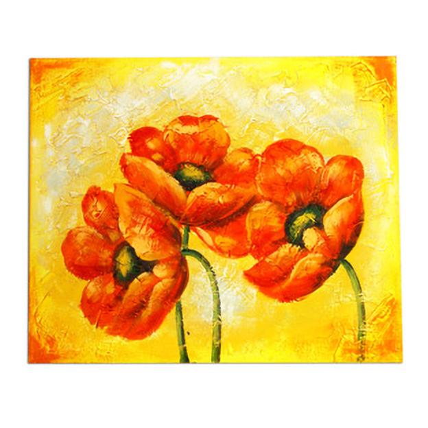 Картина масло BonaDi 60 см Три мака (8007053)