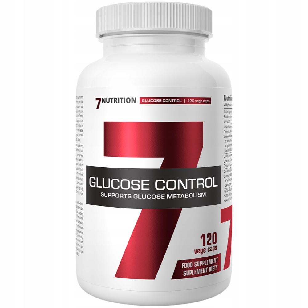 Контроль рівня глюкози 7 Nutrition Glucose Control 120 кап.
