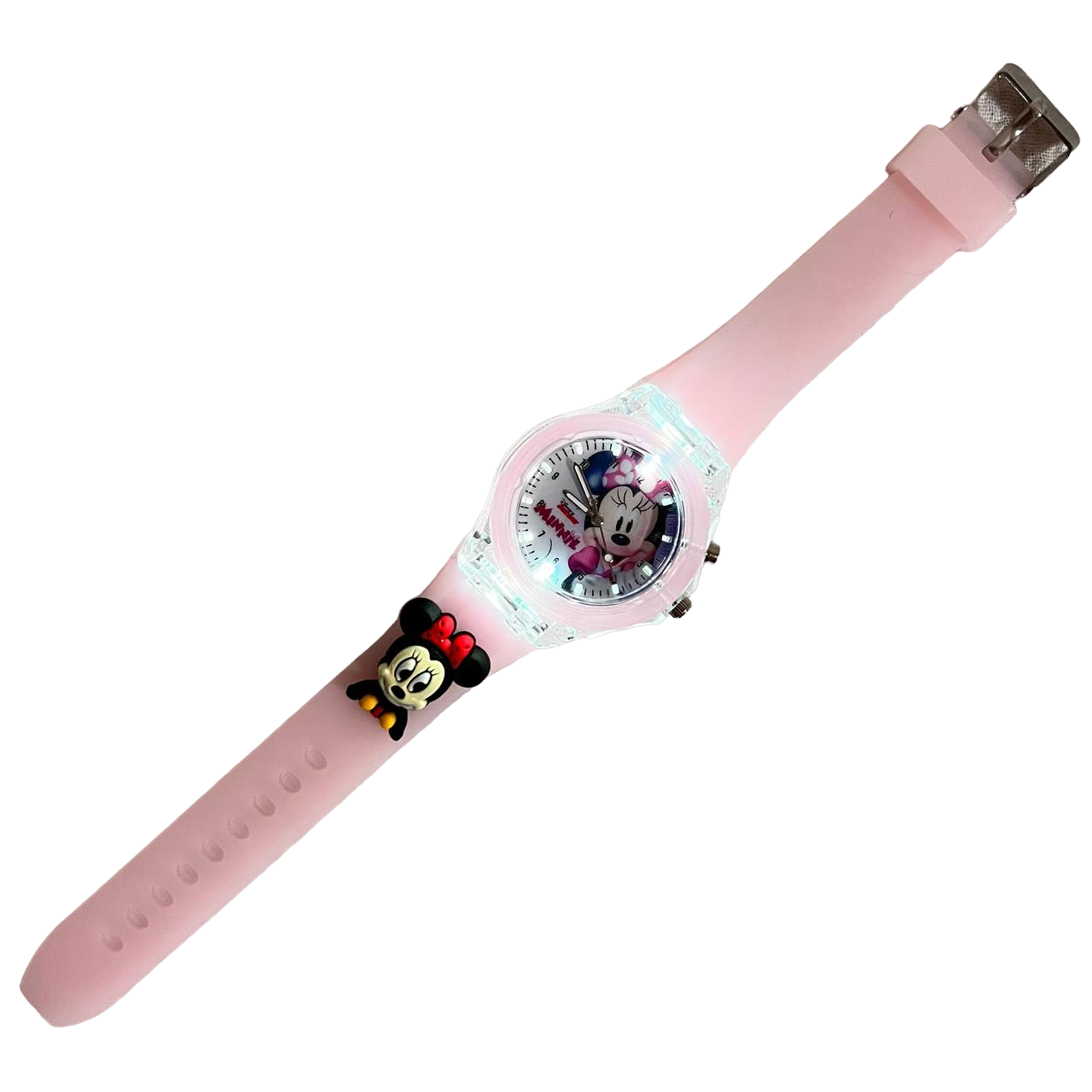 Наручные часы детские со светом Минни Маус (74599) Наручные часы детские со светом Минни Маус (74599)