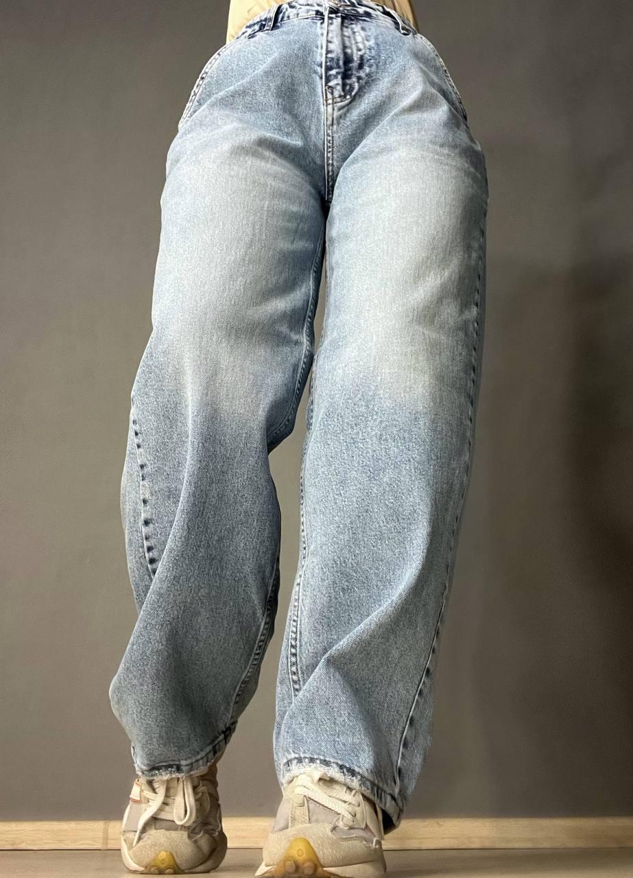Джинси жіночі Mikaletta 9505 SKATER BALON jeans широкий крій банани косі кишені р. 25 Блакитний (3855) Джинси жіночі Mikaletta 9505 SKATER BALON jeans широкий крій банани косі кишені р. 25 Блакитний (3855)