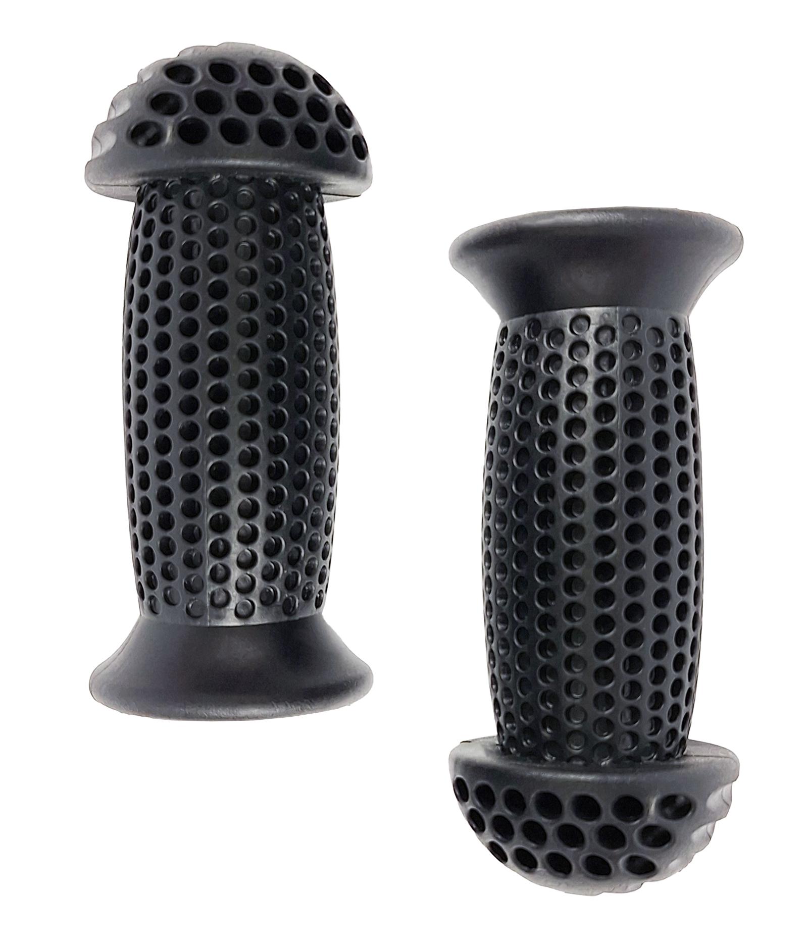 Грипсы силиконовые на детский велосипед/самокат 95 мм Черный (G0000574)