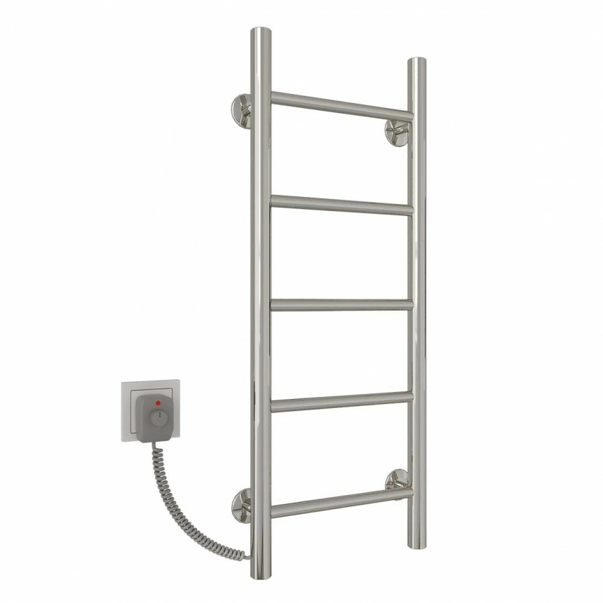 Полотенцосушитель Deffi Орион П5 электрический Е левое подключение 300x800 мм