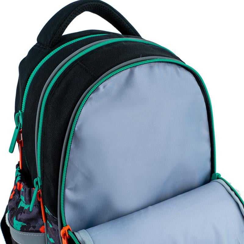 Рюкзак шкільний KITE Education Crazy Mode 36x27x16 см 15,5 л Чорний (K24-724S-4) - фото 5