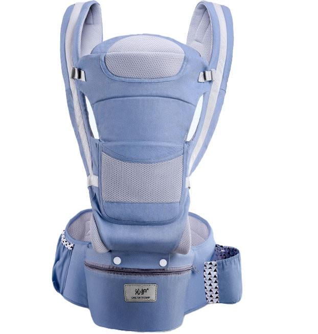 Рюкзак-хіпсіт Baby Carrier 6в1 Блакитний (n-9128)