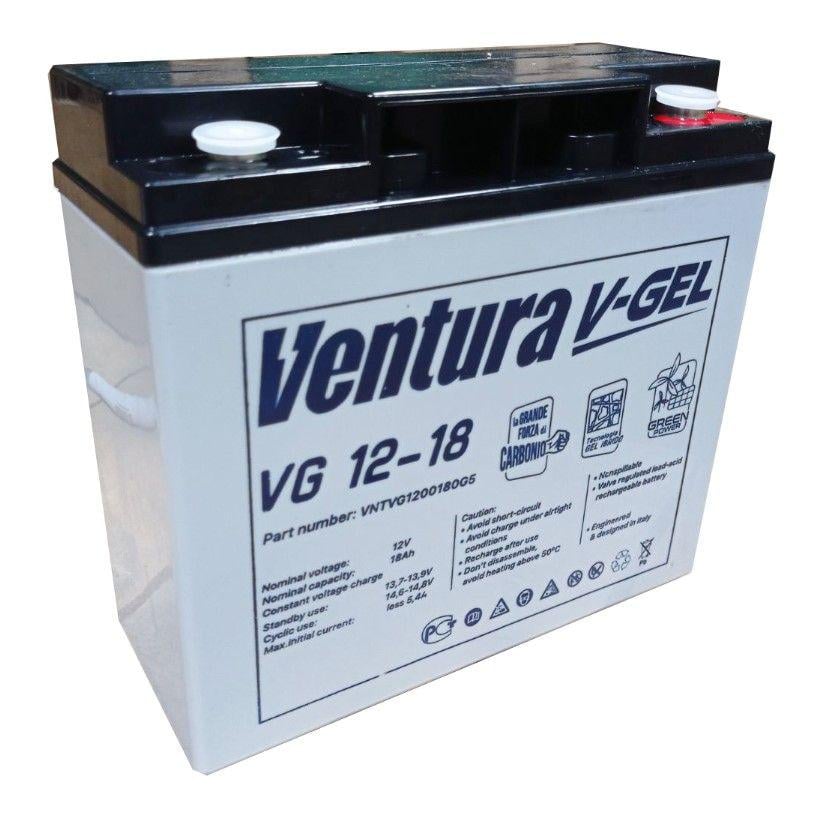 Аккумулятор для ИБП Ventura VG 12-18 V-Gel 12В 18 Ач (20645079)