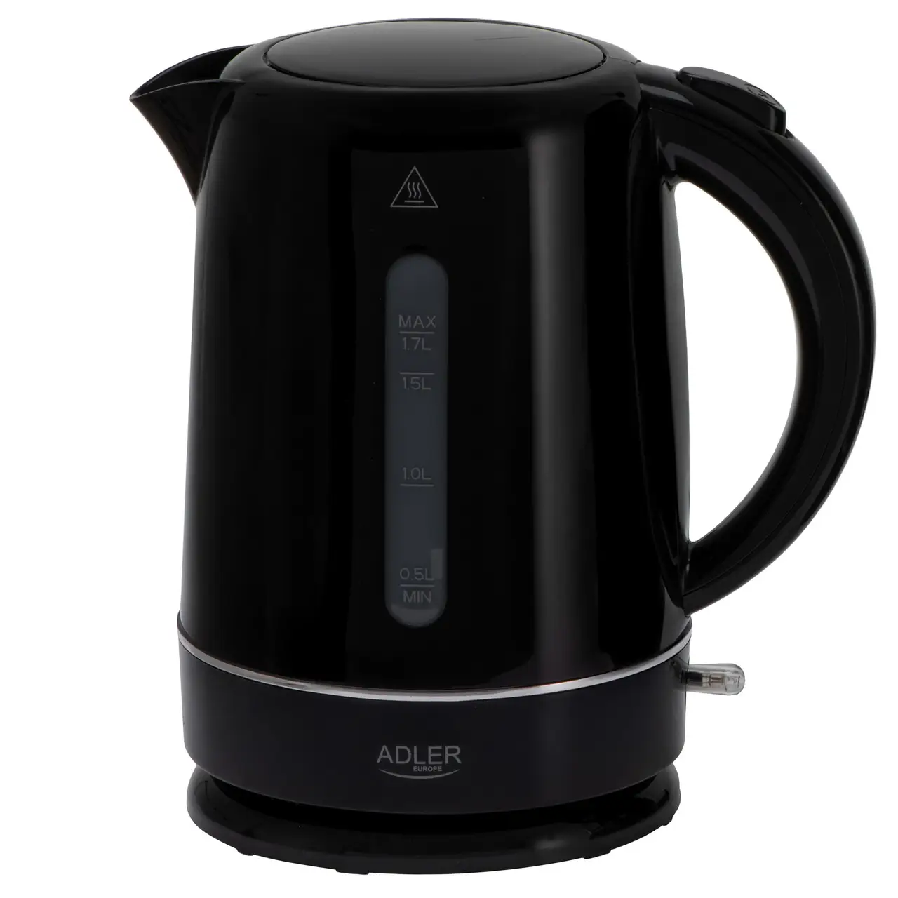 Электрочайник Adler AD 1385 17 л 2200 Вт фильтр от накипи защита от включения без воды Black