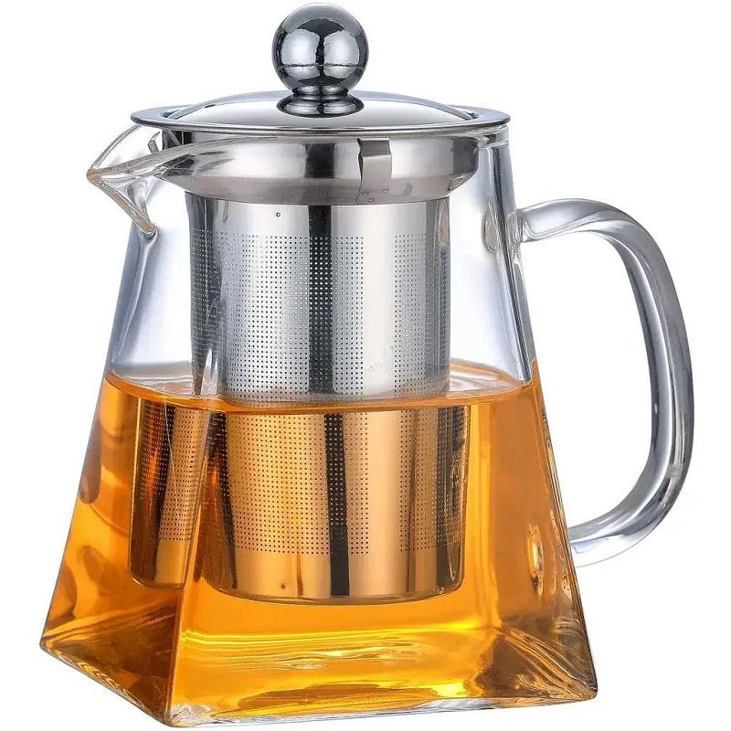 Чайник Edenberg скляний заварювальний 950 мл (ЕВ-19023) - фото 4 Чайник Edenberg скляний заварювальний 950 мл (ЕВ-19023) - фото 4