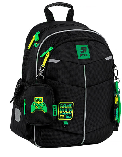 Школьный рюкзак KITE Education Game Over K25-771S-4 (4063276198150)