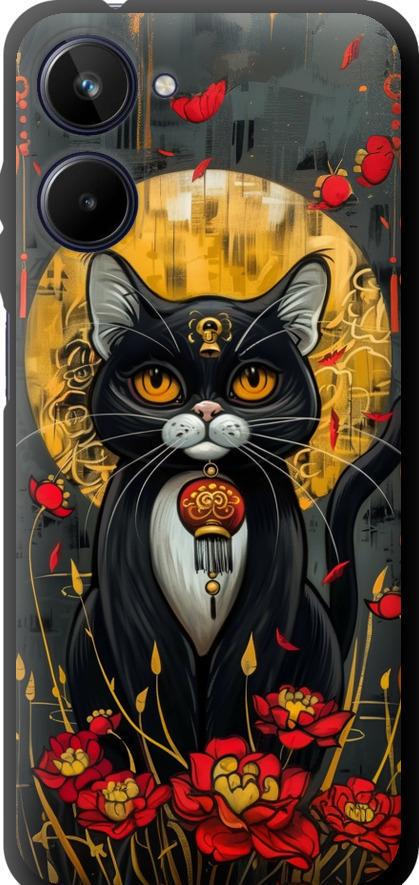 Чехол на Realme 10 China Cat (6134b-2946-42517)