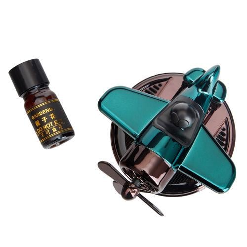 Освіжувач повітря Літак з пілотом на сонячній батареї Chrom mix (00000066681) - фото 3