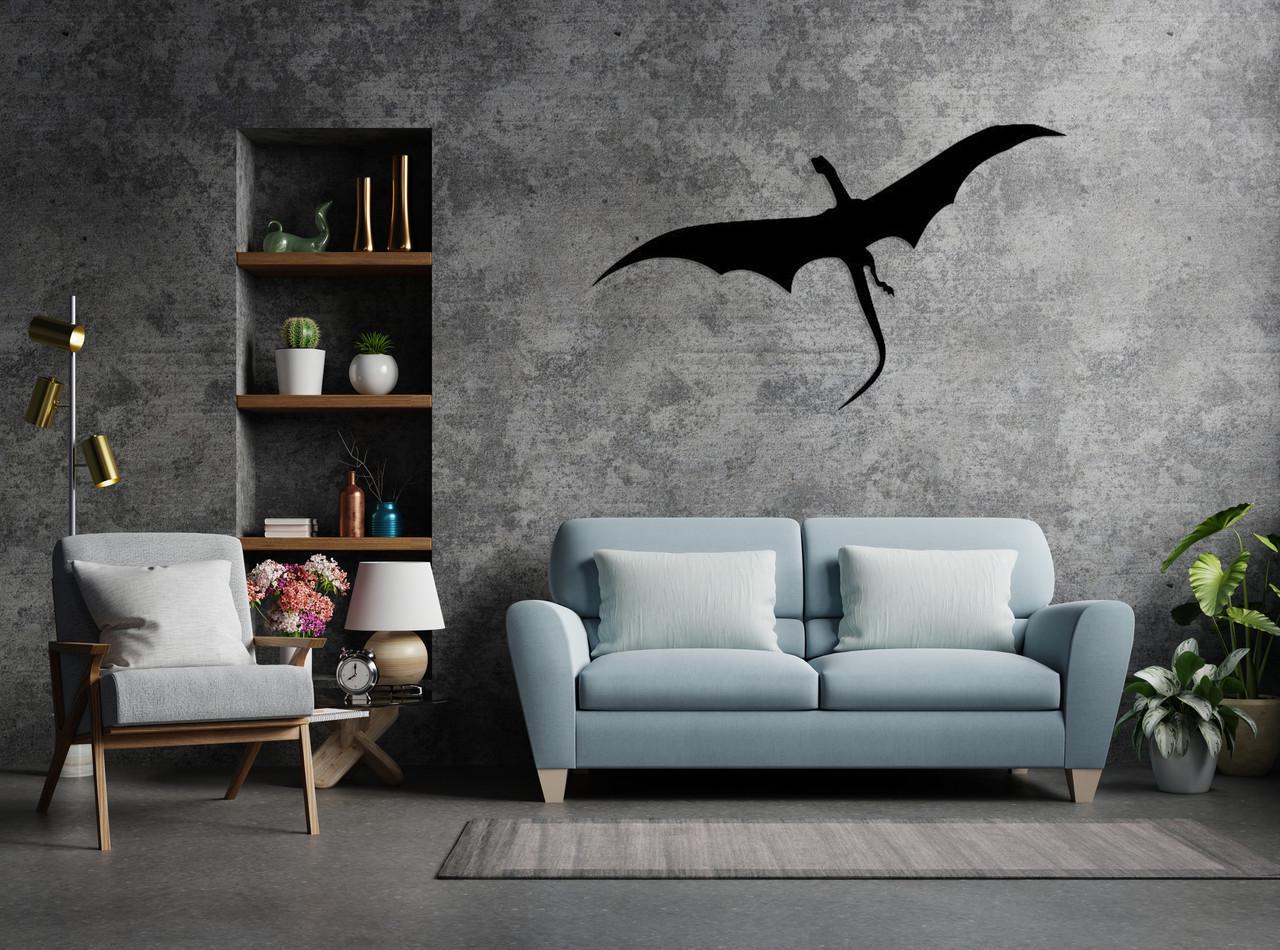 Декоративное панно на стену Upwood Decor The Dragon 35х57,8 см Black (1519769995)
