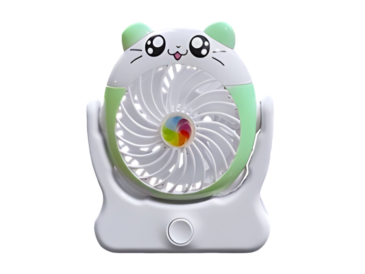 Вентилятор-USB настольный Зеленый (2628-G4) - фото 1 Вентилятор-USB настольный Зеленый (2628-G4) - фото 1
