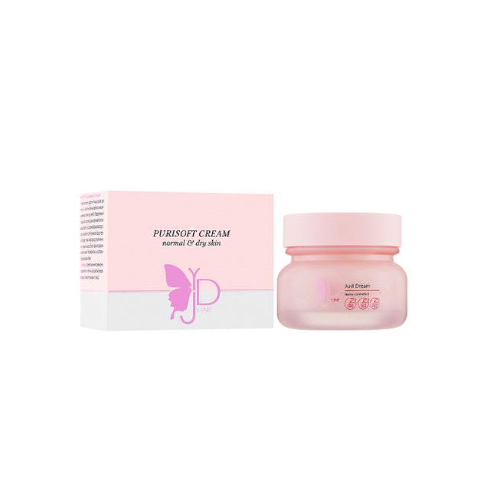 Крем для нормальної та сухої шкіри обличчя Just Dream teens cosmetics Purisoft Cream Normal & Dry Skin 50 мл