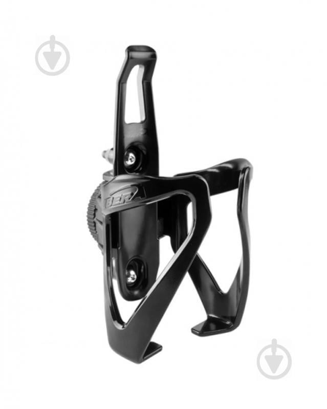 Фляготримач Ibera Adjust IB-BC17 з регулюванням Чорний (KOB014)