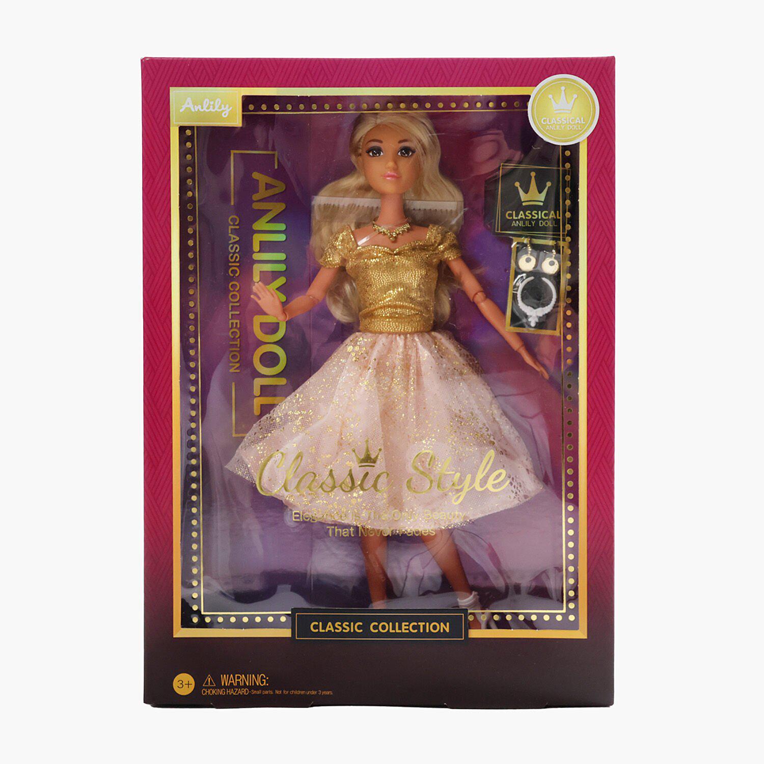 Кукла 616520 31 см с аксессуарами и подвижными конечностями в коробке (1114386)