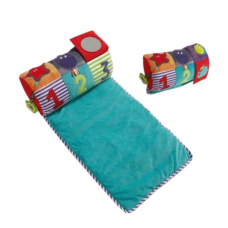 Развивающий коврик Baby Carpet с мягким валиком 75х42 см Зеленый (023-78) - фото 3 Развивающий коврик Baby Carpet с мягким валиком 75х42 см Зеленый (023-78) - фото 3