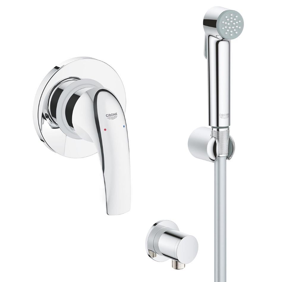 Смеситель для гигиенического душа Grohe BauCurve скрыт UA11104401 Хром (229913)