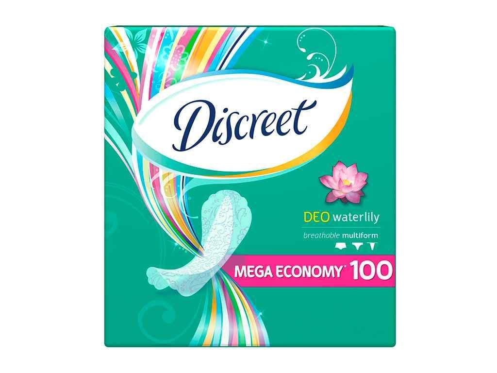 Прокладки ежедневные Discreet Deo Water Lily 100 шт. (72599)