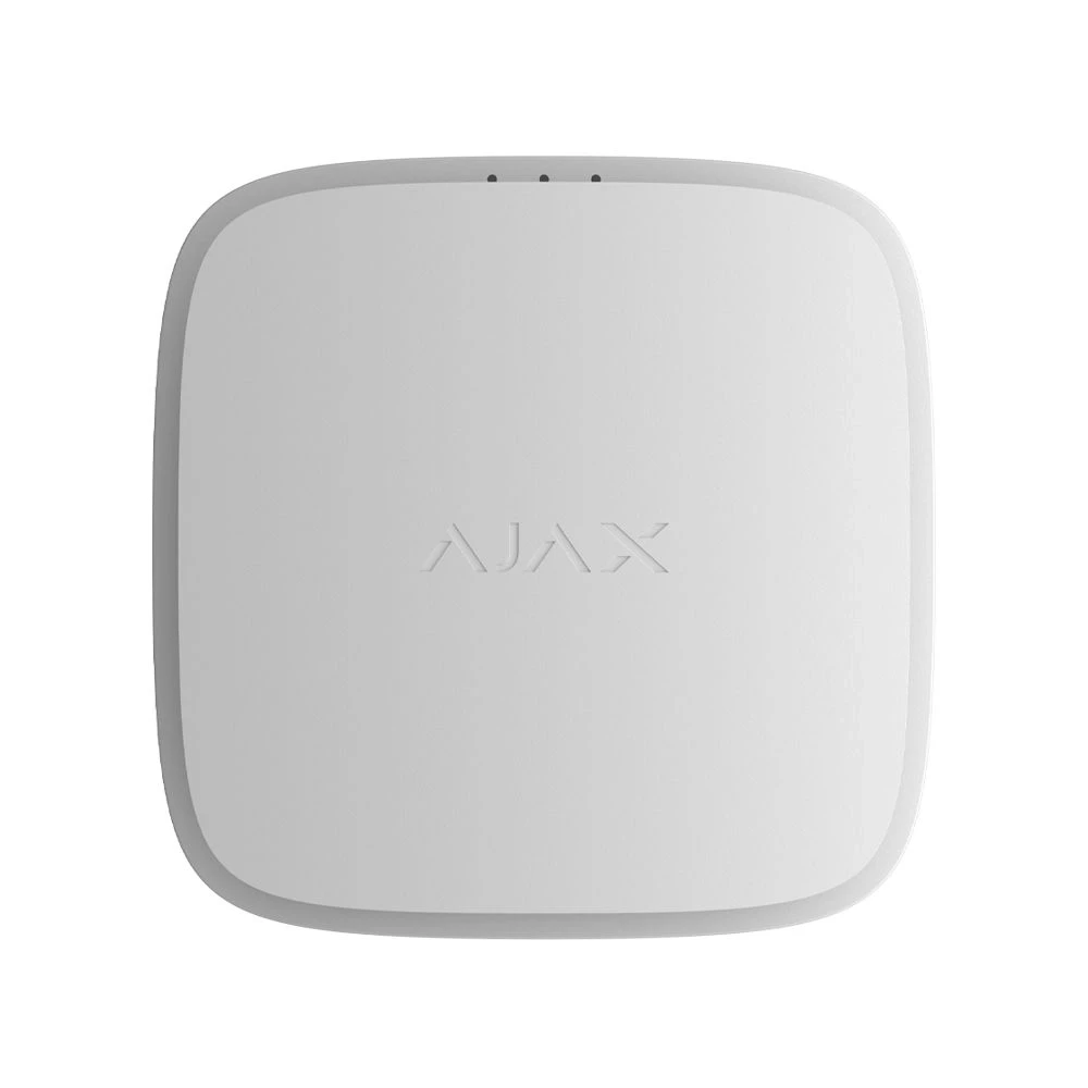 Пожарный Извещатель точечный беспроводной тепловой адресный Ajax EN54 FireProtect Heat/Sounder Jeweller White Пожарный Извещатель точечный беспроводной тепловой адресный Ajax EN54 FireProtect Heat/Sounder Jeweller White