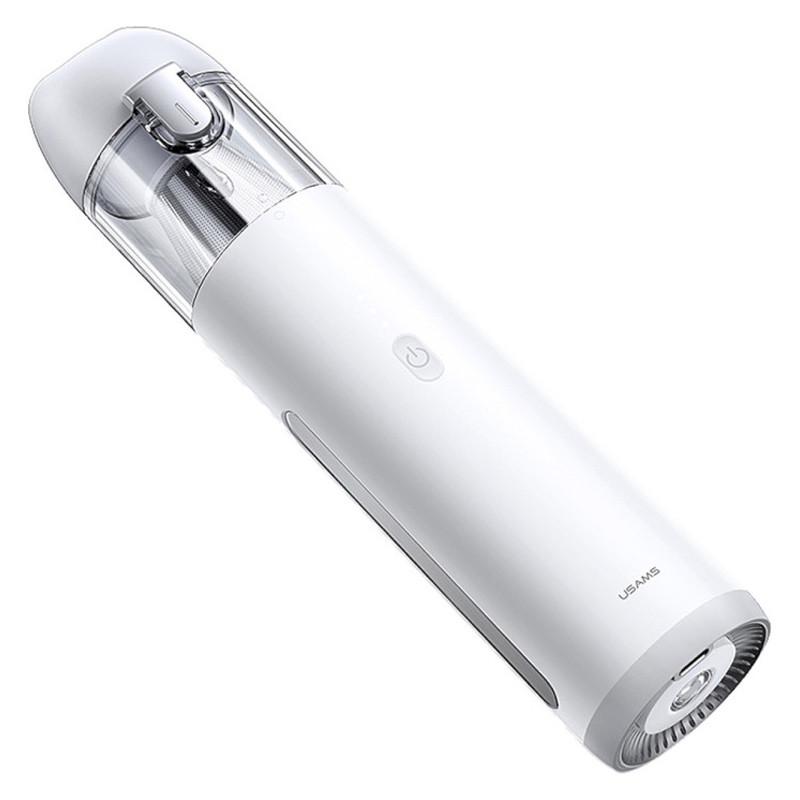 Автопылесос Usams US-ZB234 Mini Geoz Series 6000Pa 7800 mAh White (00000070773_1)