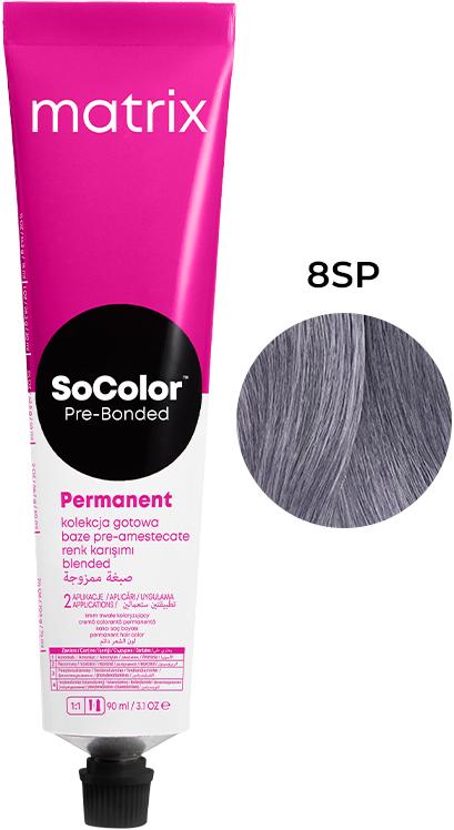 Крем-краска для волос Matrix PRE Bonded Socolor.beauty 8SP для полного покрытия седины 90 мл (32480)