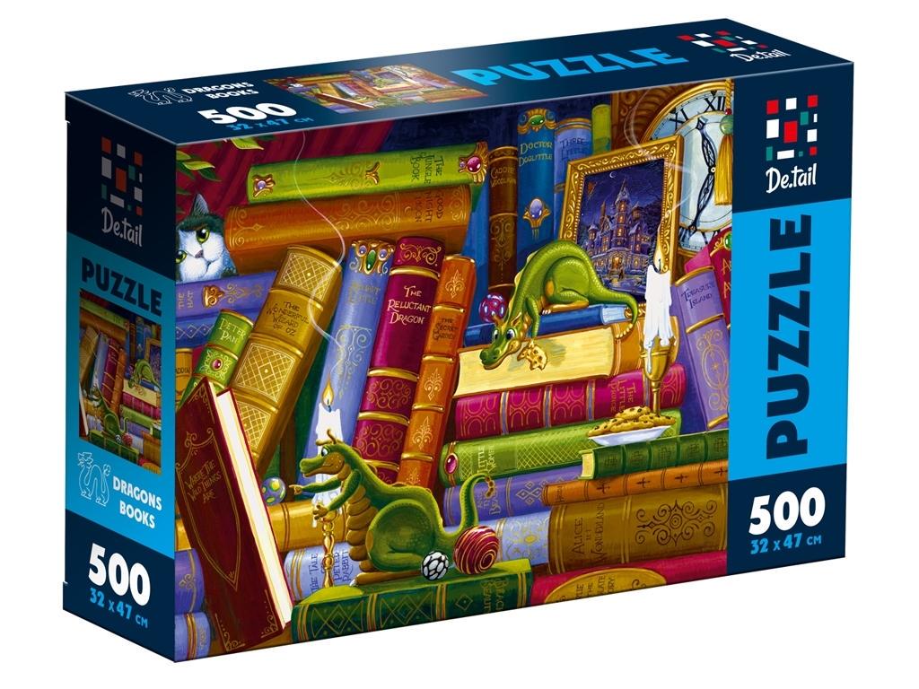 Пазли De.tail. Книги про драконів DT500-12 500 ел. (MTT-189800) Пазли De.tail. Книги про драконів DT500-12 500 ел. (MTT-189800)