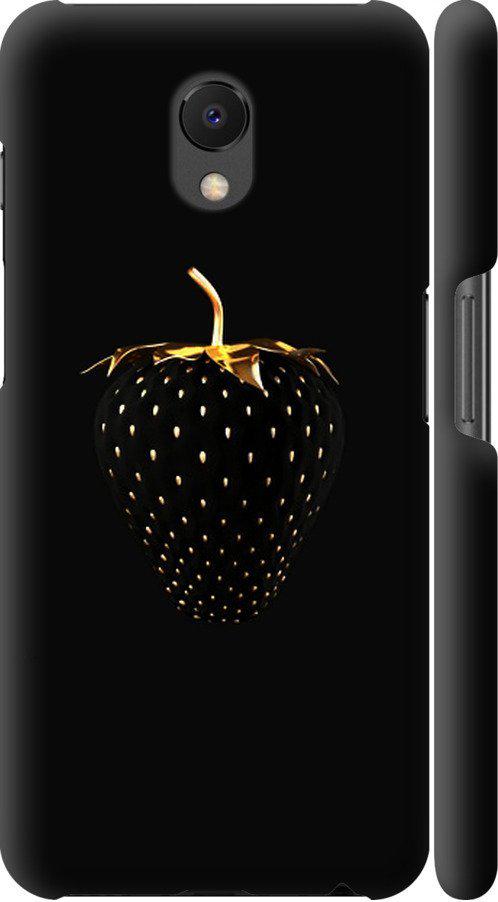 Чехол на Meizu M6s Черная клубника (3585m-1364-42517)