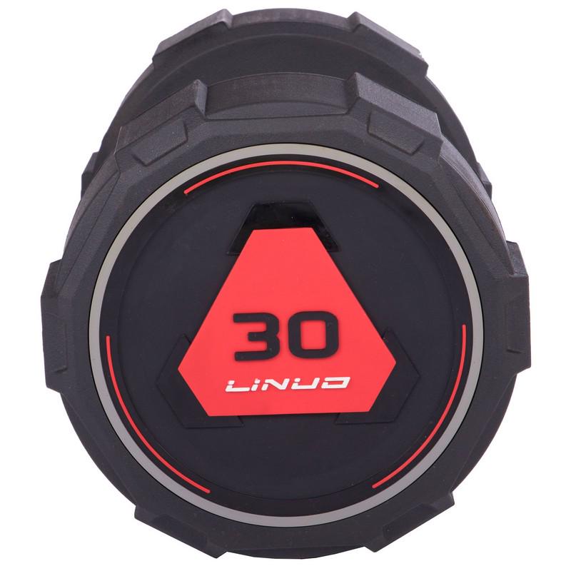 Гантель цельная профессиональная Zelart LI NUO TA-3618-30 1 шт. 30 кг Черный (DR002708) - фото 3 Гантель цельная профессиональная Zelart LI NUO TA-3618-30 1 шт. 30 кг Черный (DR002708) - фото 3