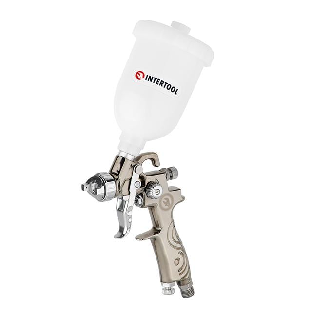 Фарбопульт пневматичний Intertool LVMP MINI 0,8 мм 250 мл 2-2,5 бар (PT-0129)