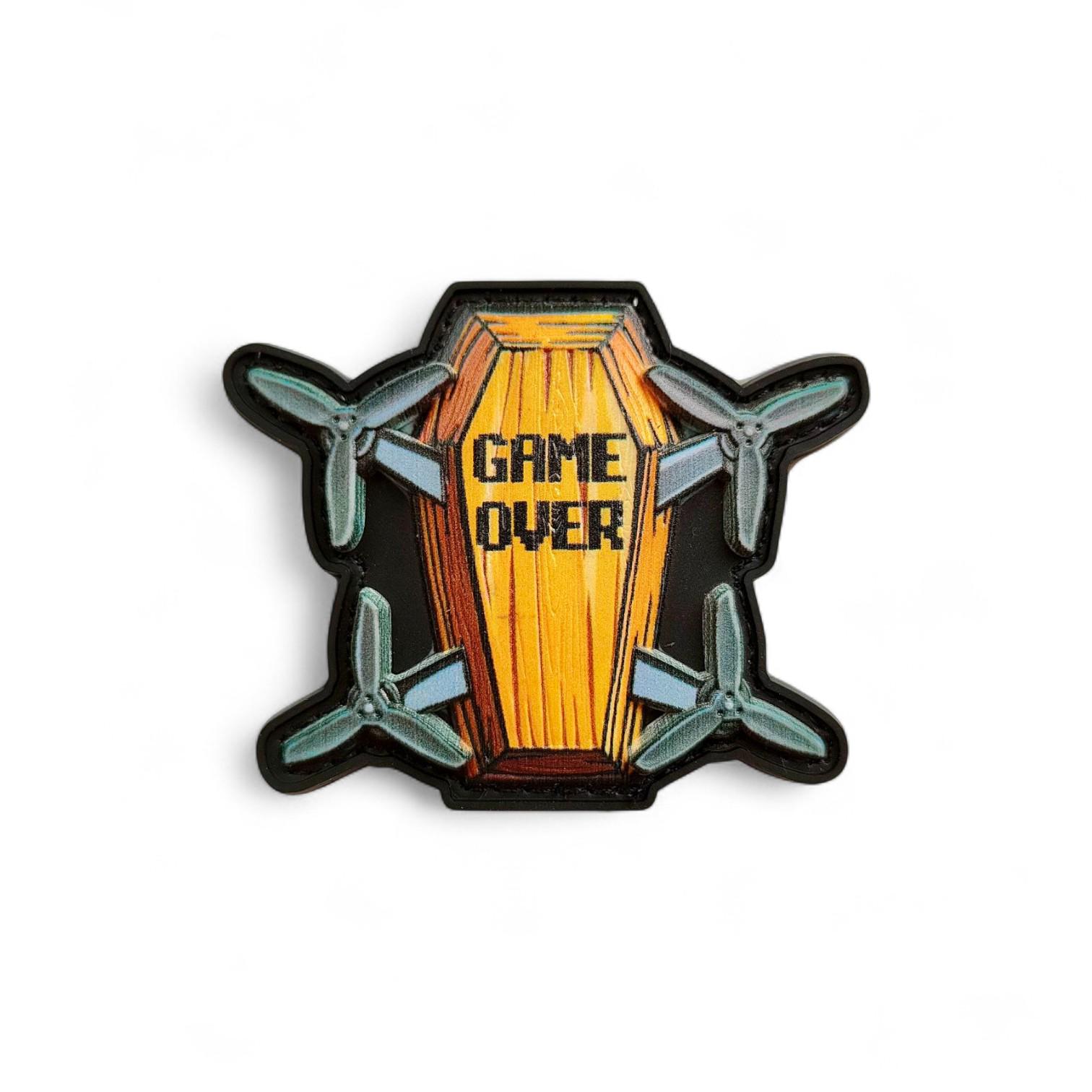Шеврон Дрон "Game Over"