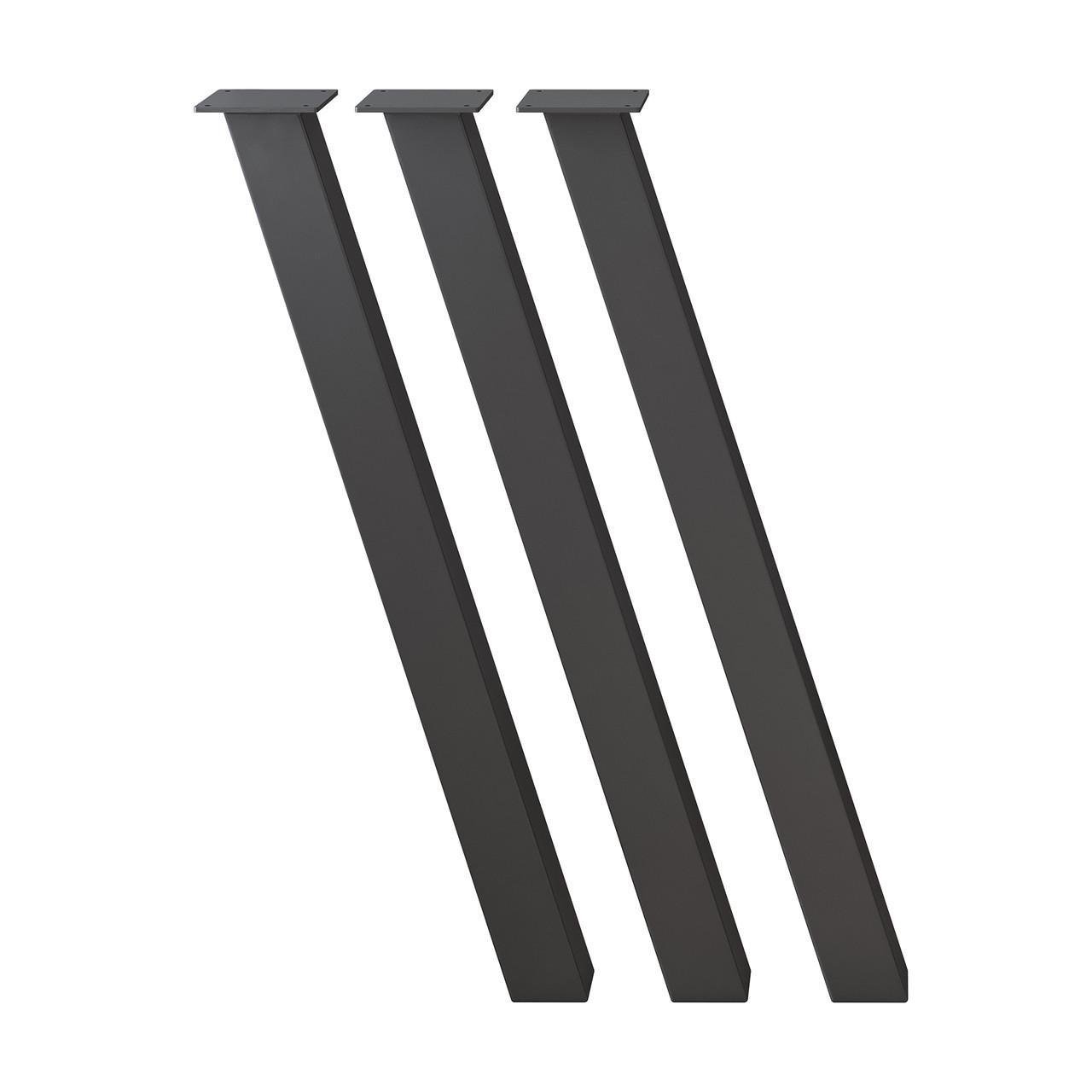 Комплект ножек для стола из металла Minimal 730 мм 3 шт. Черный (1017) - фото 6 Комплект ножек для стола из металла Minimal 730 мм 3 шт. Черный (1017) - фото 6