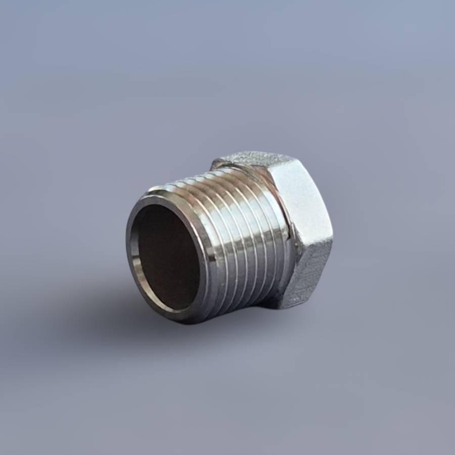 Заглушка різьбова шестигранна DN15 BSPP н/ж сталь AISI304 Class-150 зовнішня різьба 1/2" (29203395) - фото 11 Заглушка різьбова шестигранна DN15 BSPP н/ж сталь AISI304 Class-150 зовнішня різьба 1/2" (29203395) - фото 11