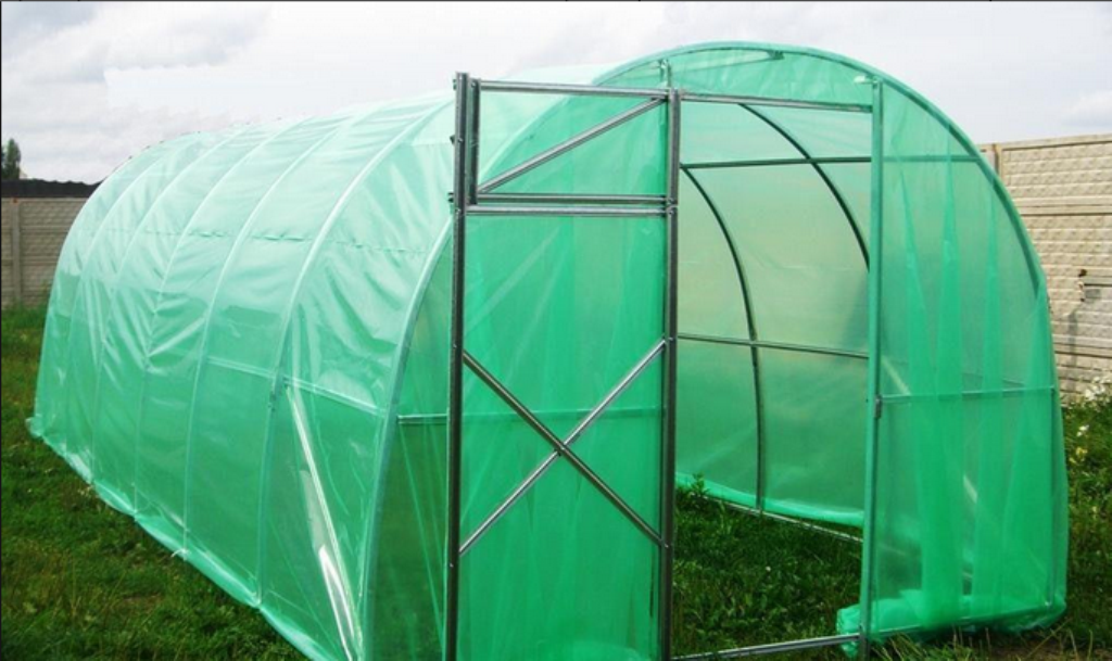 Пленка тепличная Полимер Стандарт 1 пог. м 150 мкм 6 м Прозрачный/Зеленый - фото 2