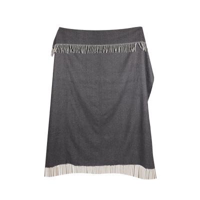 Плед степь 140х200 см Темно-серый - фото 3 Плед степь 140х200 см Темно-серый - фото 3