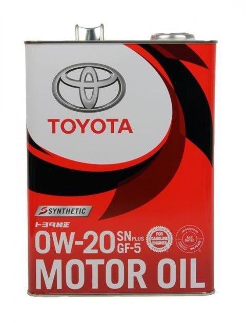 Моторное масло Toyota Motor Oil SP 0W-20 4 л (0888013205)