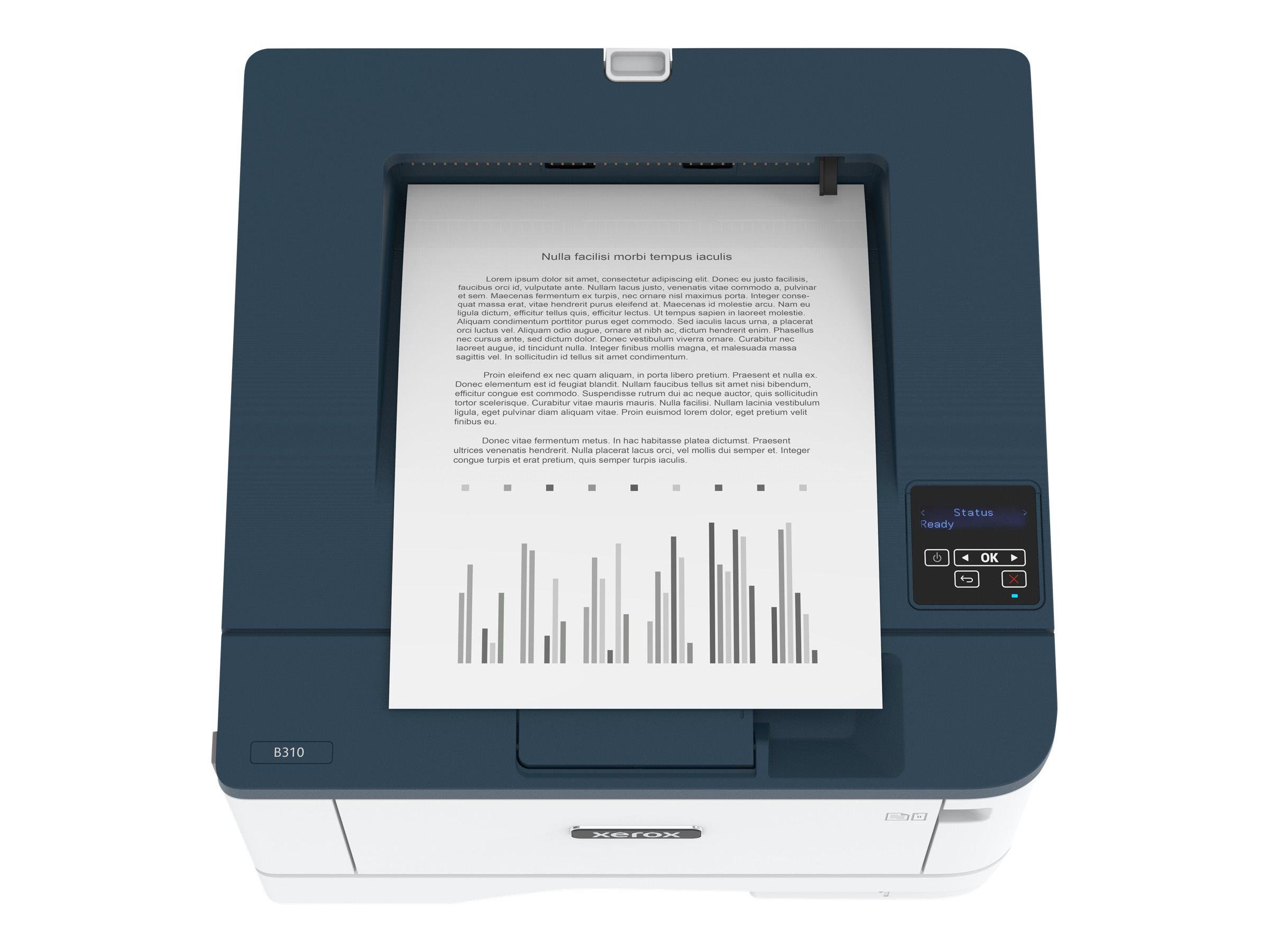 Принтер лазерный Xerox B310 А4 USB/Wi-Fі/Ethernet (B310V_DNI) - фото 4