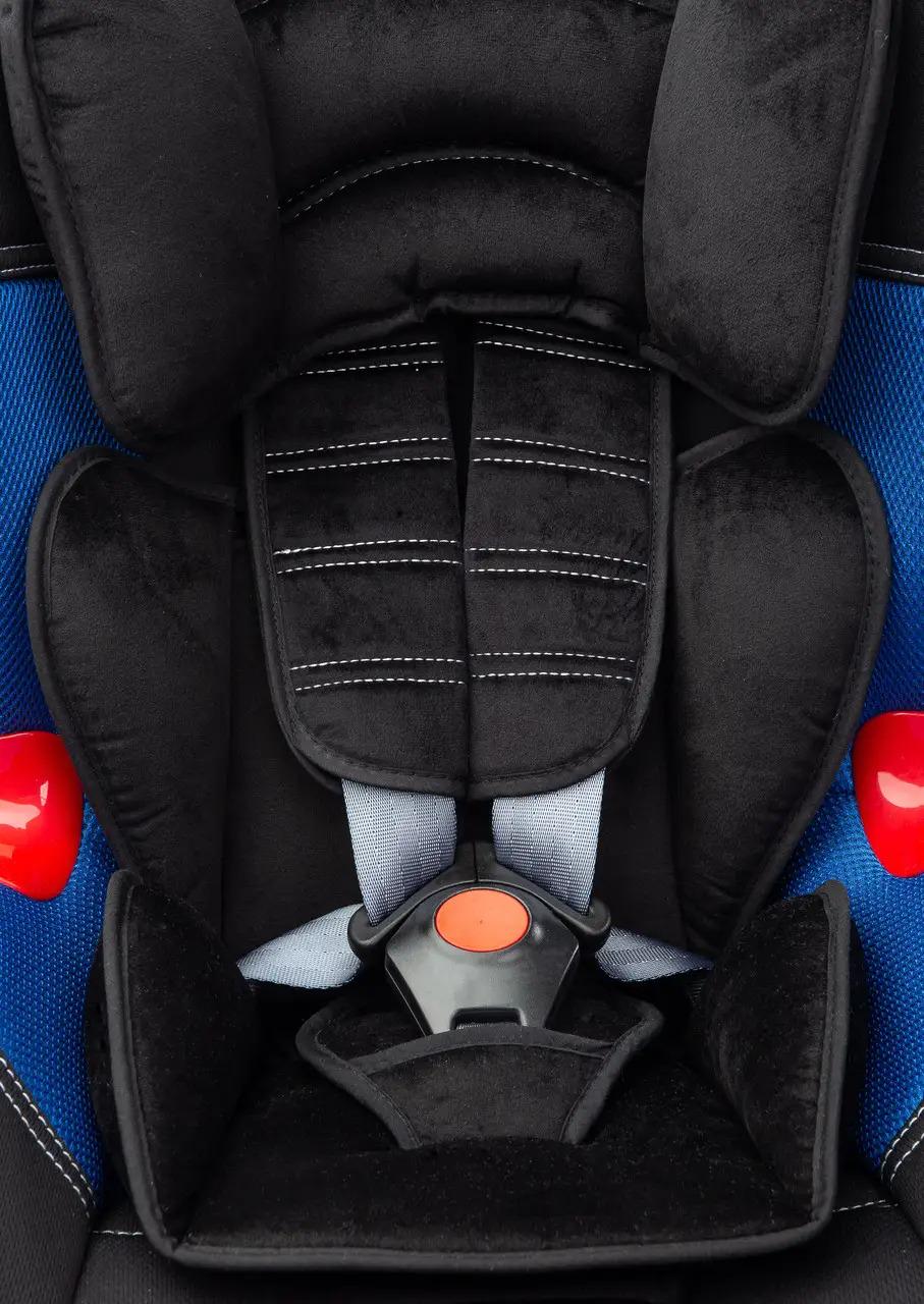 Автокресло детское Caretero Sport Turbo Fix Isofix 9-25 кг 75х54х45 см Синий (219305) - фото 7