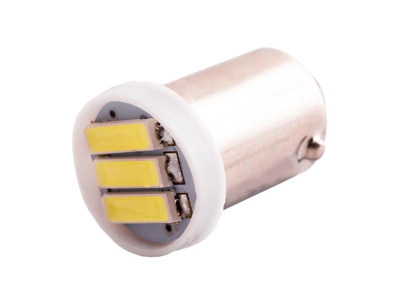 Автолампа світлодіодна BA9S T4W 12 В SMD7020-3led Білий (856)