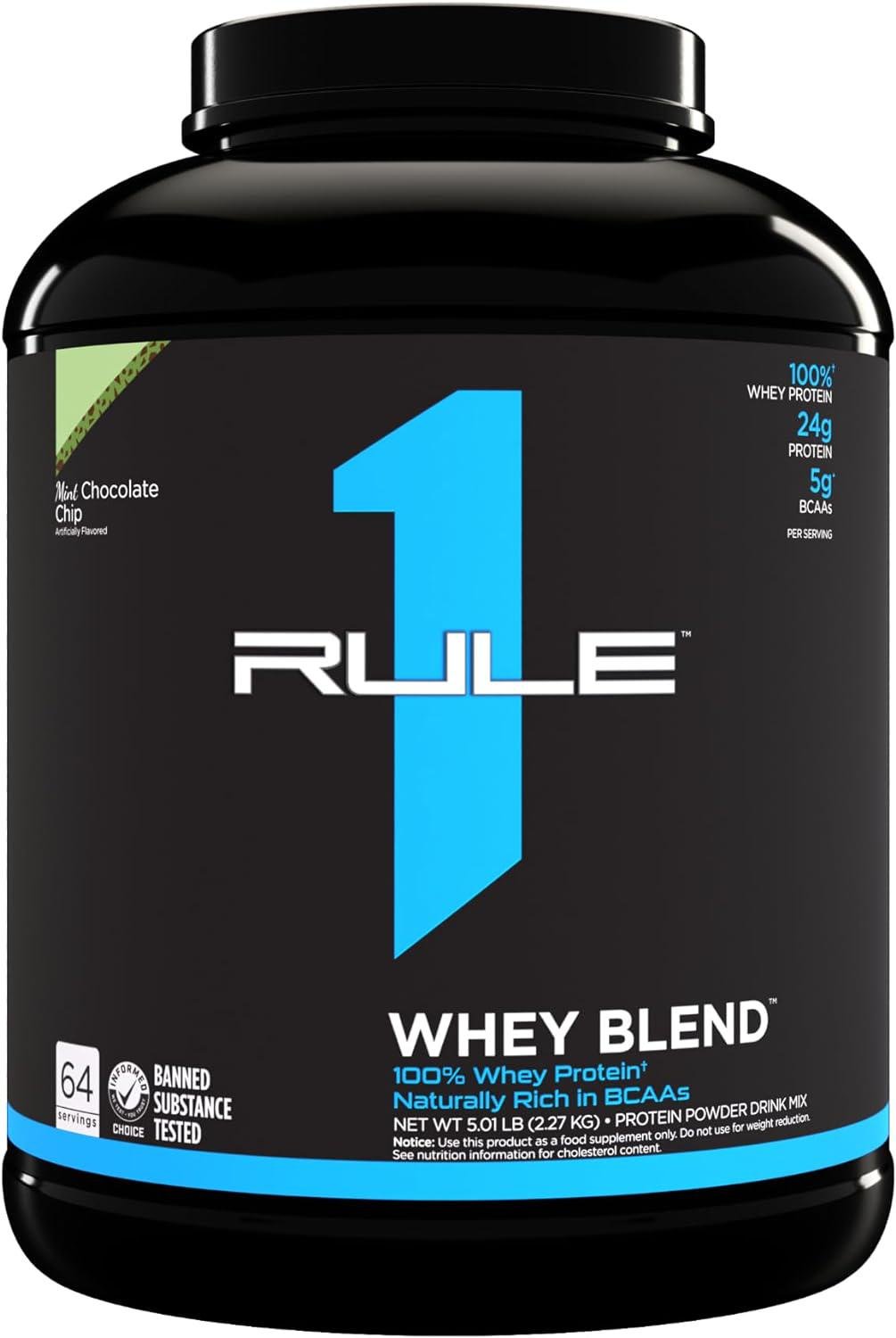 Протеин Rule One Whey Blend Mint Chocolate Chip 2,27 кг