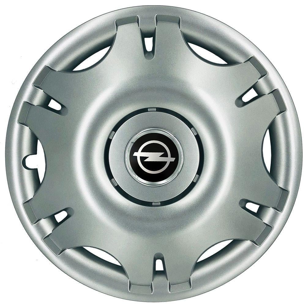 Колпаки SJS R16 с логотипом Opel 402 4 шт. Серебристый (2654561615)