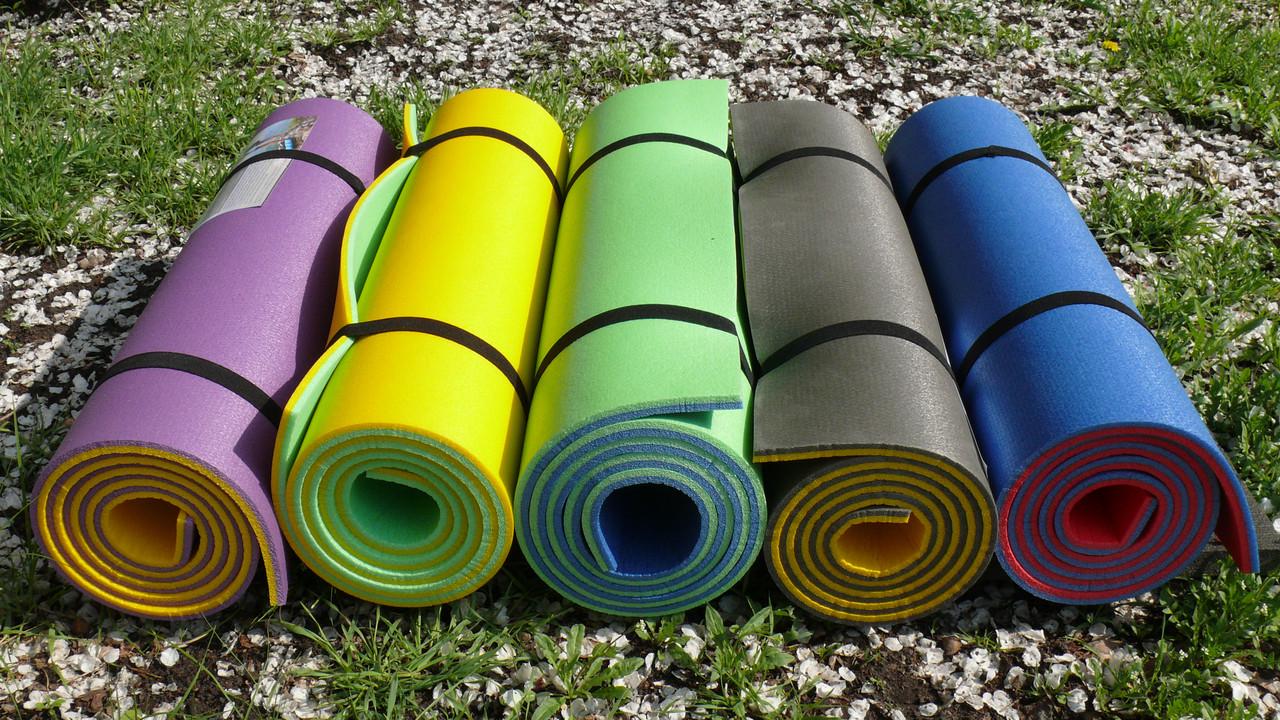 Каремат двошаровий Termoizol двокольоровий товщина 10 мм 60х180 см Червоно-сірий - фото 6 Каремат двошаровий Termoizol двокольоровий товщина 10 мм 60х180 см Червоно-сірий - фото 6