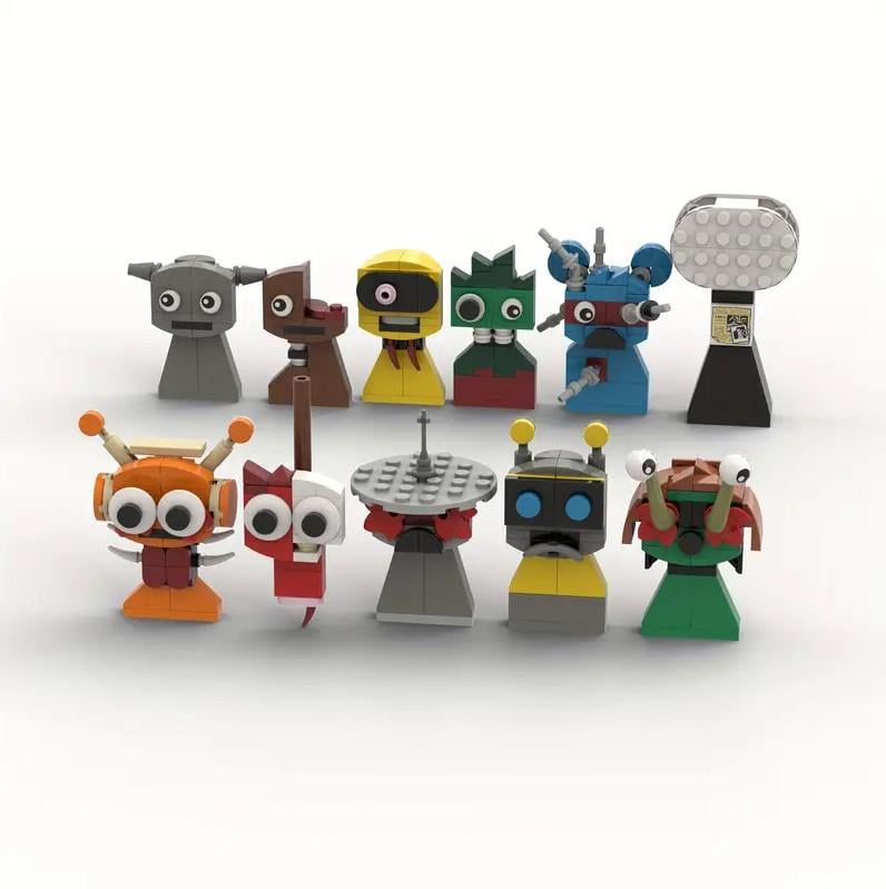 Конструктор Sprunki строительные блоки 411 шт.