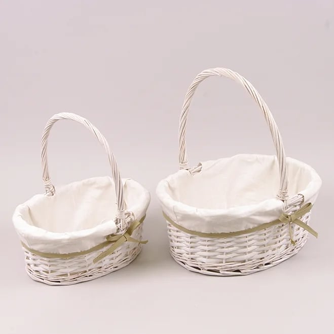 Комплект Корзин с тканью Flora 2 шт. (5473) - фото 2 Комплект Корзин с тканью Flora 2 шт. (5473) - фото 2