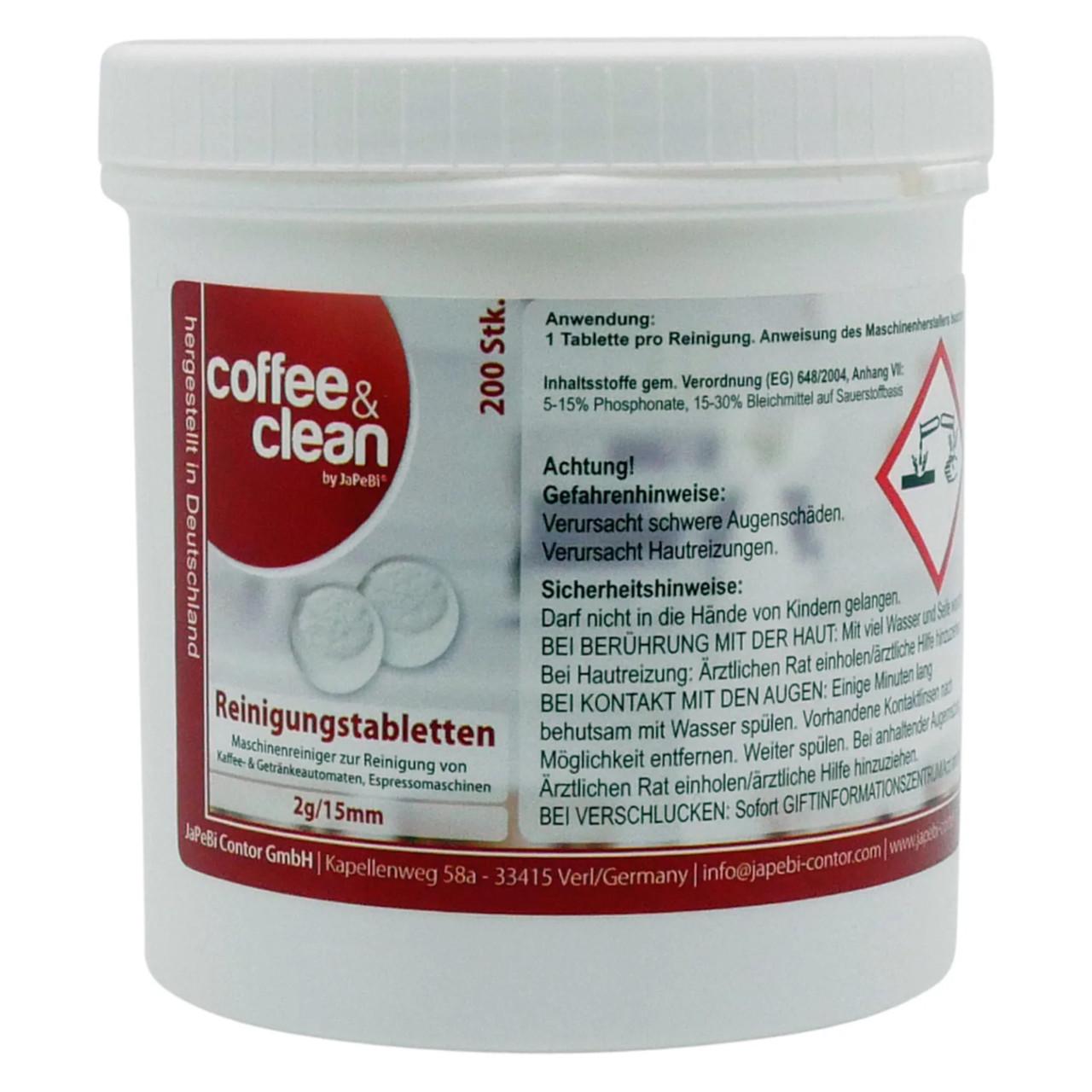 ᐉ Таблетки Coffee&Clean для очищення від кавових масел 2 г 200 шт ...