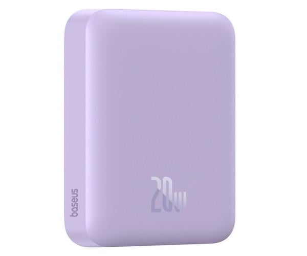 Аккумулятор внешний BASEUS Magnetic Mini Air 6000mAh 20W Purple
