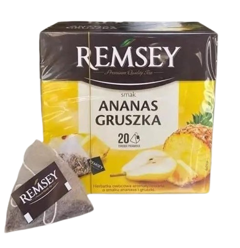 Чай фруктовый Remsey Ananas Gruszka со вкусом ананаса и груши 20 пакетиков (20502235)