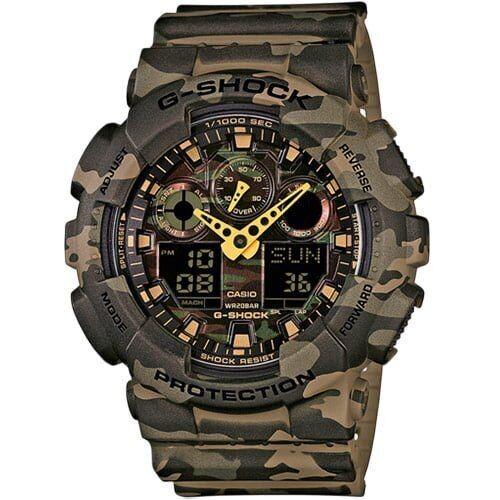Мужские Часы Casio G-SHOCK GA-100CM-5AER Кварцевые