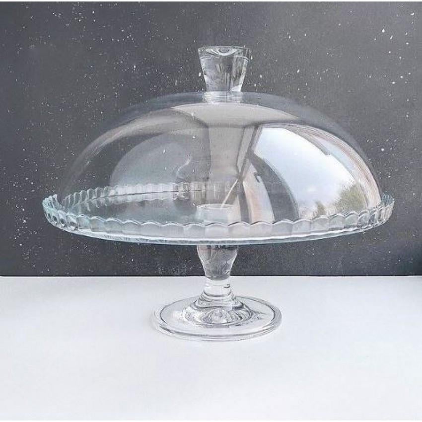 Тортівниця на ніжці d-32 см з кришкою Pasabahce Patisserie 95200-1 PAS (1333159756) - фото 7